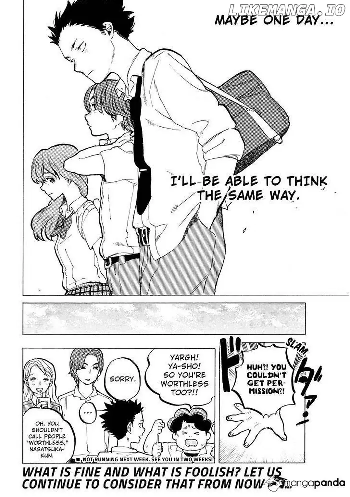 A Silent Voice Manga - Chapter 35 - Page 21