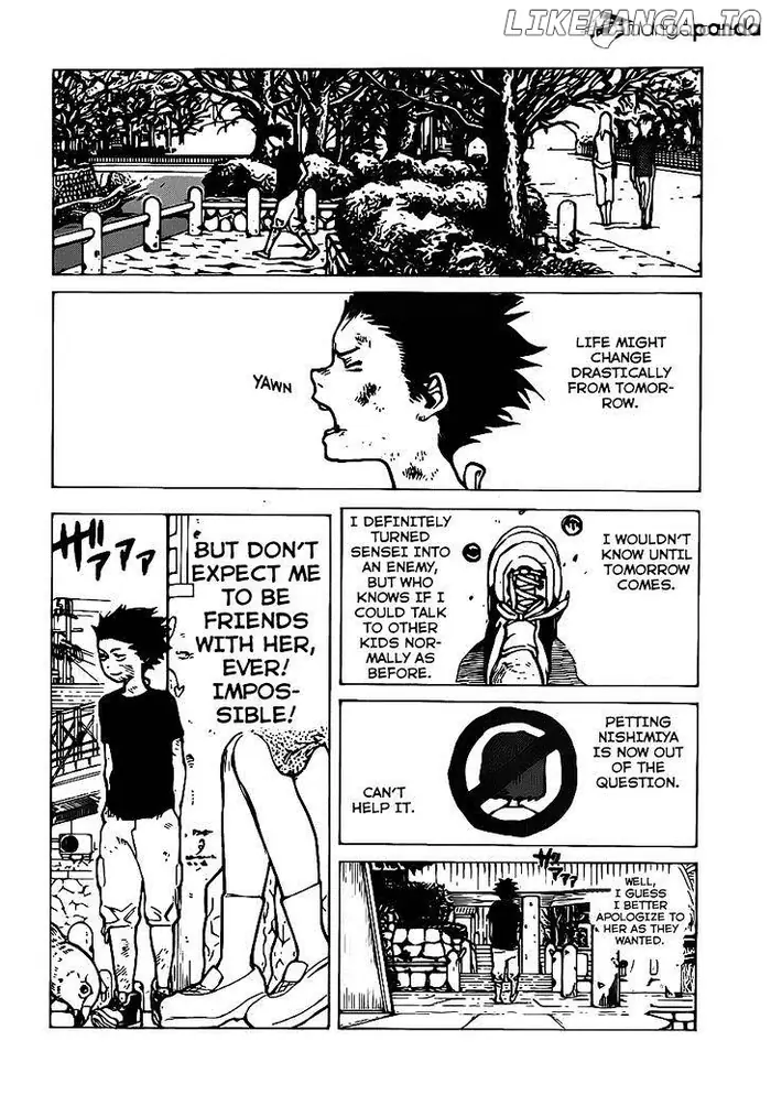 A Silent Voice Manga - Chapter 3 - Page 20