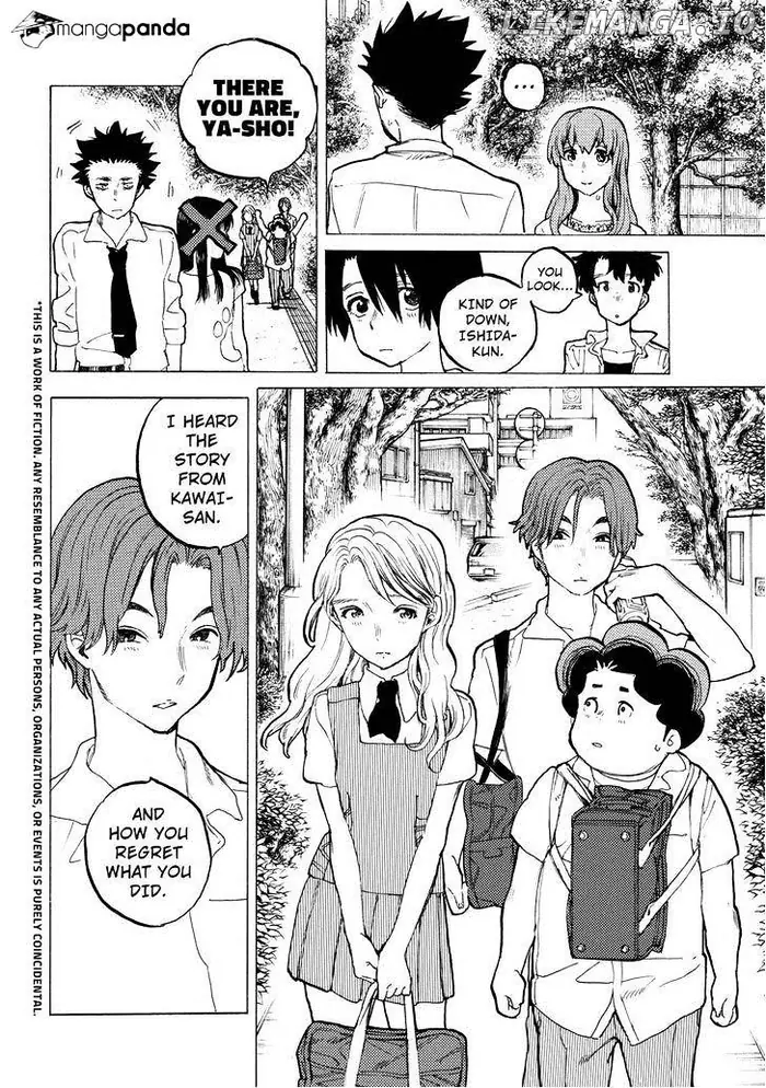 A Silent Voice Manga - Chapter 39 - Page 2