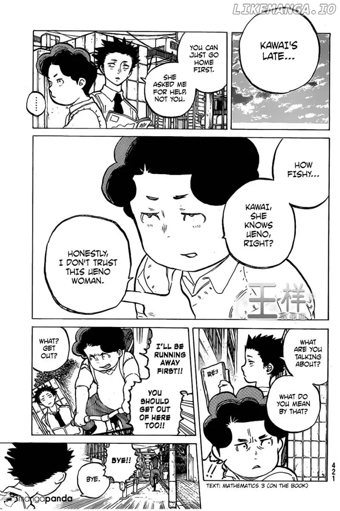 A Silent Voice Manga - Chapter 20 - Page 13