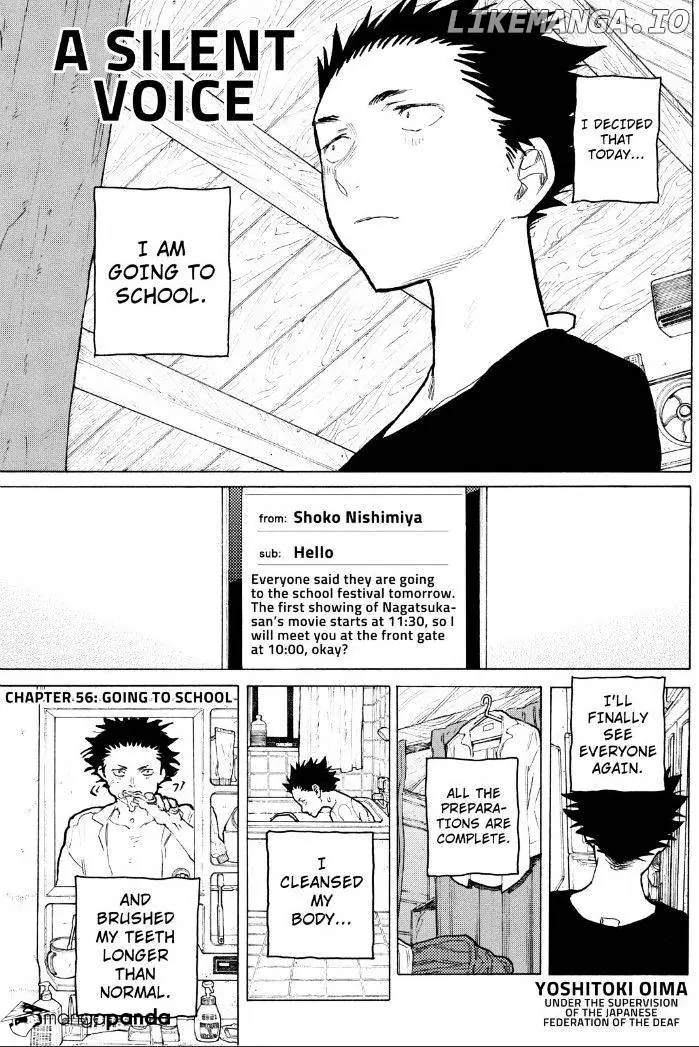 A Silent Voice Manga - Chapter 56 - Page 2