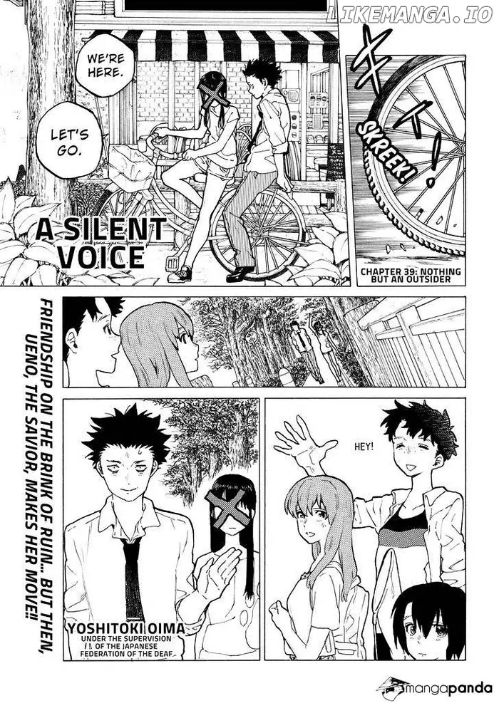 A Silent Voice Manga - Chapter 39 - Page 1