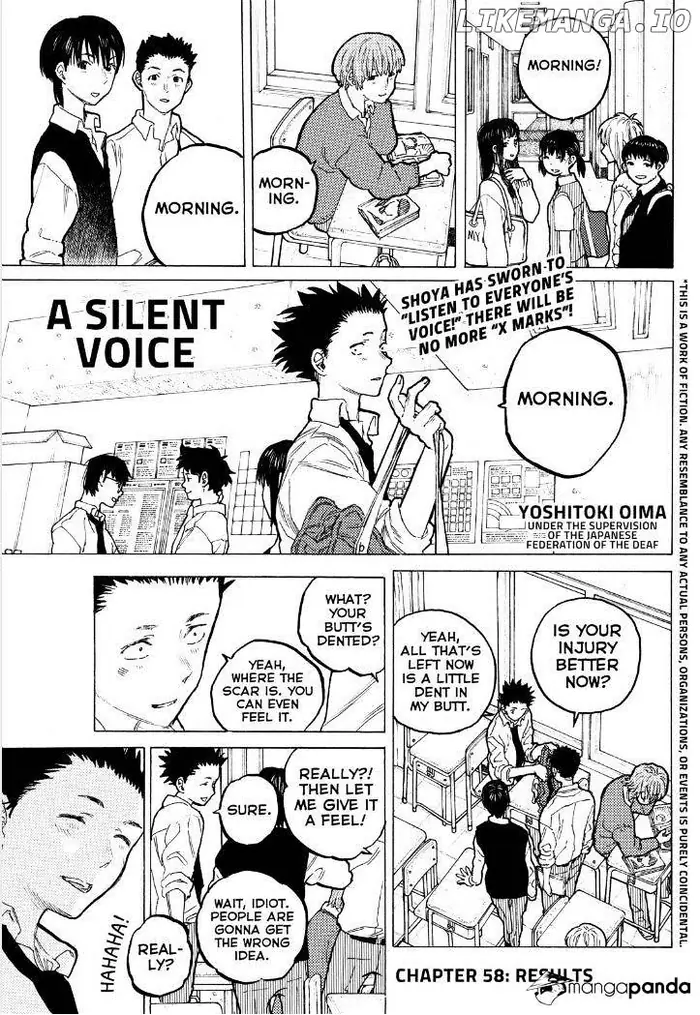 A Silent Voice Manga - Chapter 58 - Page 2