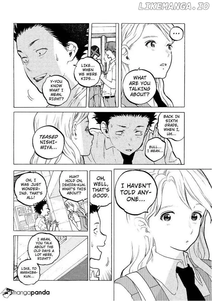 A Silent Voice Manga - Chapter 38 - Page 2