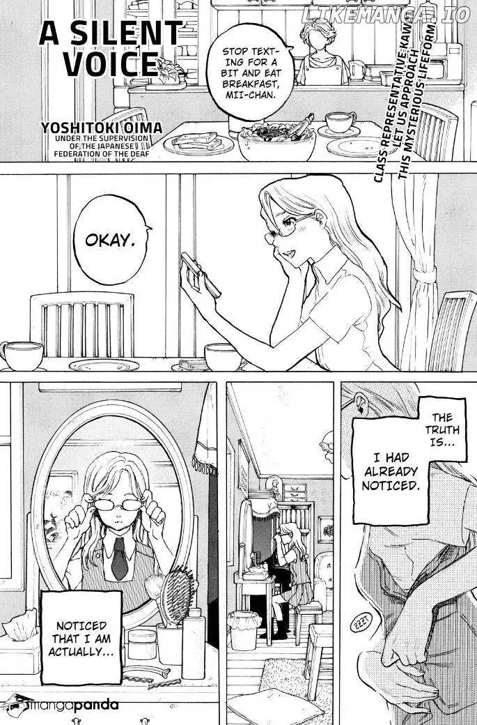 A Silent Voice Manga - Chapter 48 - Page 2