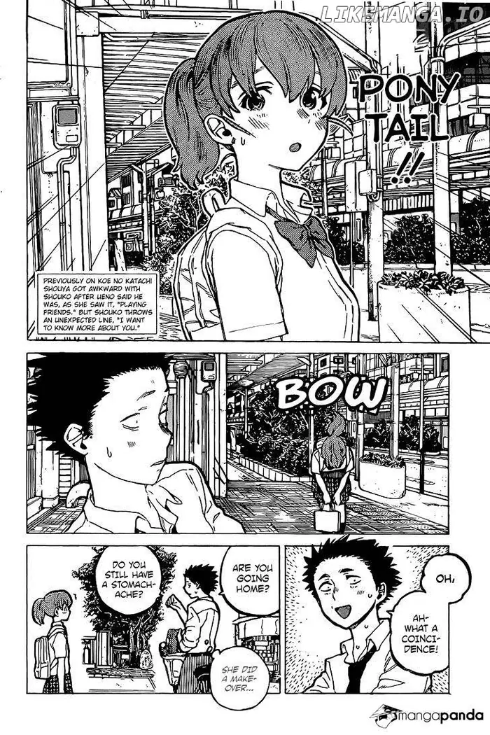 A Silent Voice Manga - Chapter 23 - Page 2