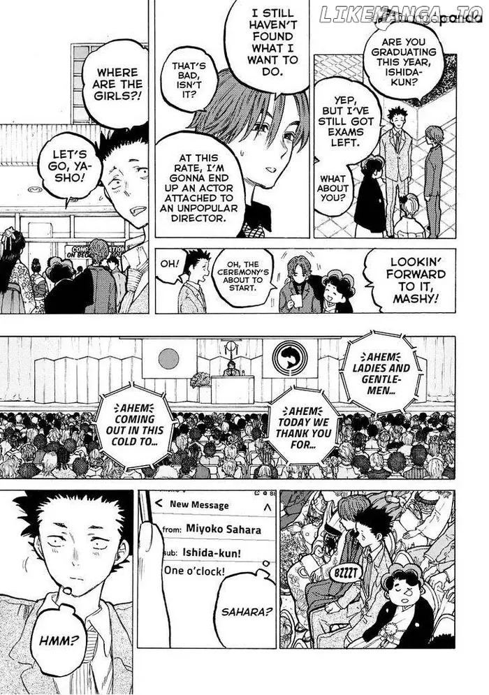 A Silent Voice Manga - Chapter 62 - Page 8