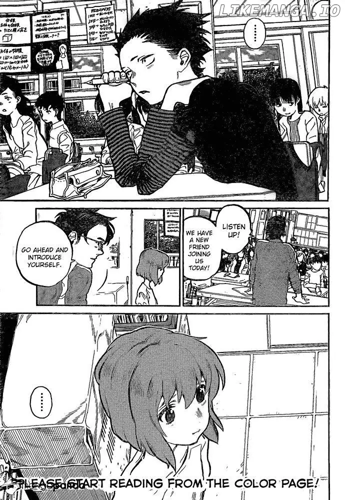 A Silent Voice Manga - Chapter 1 - Page 2