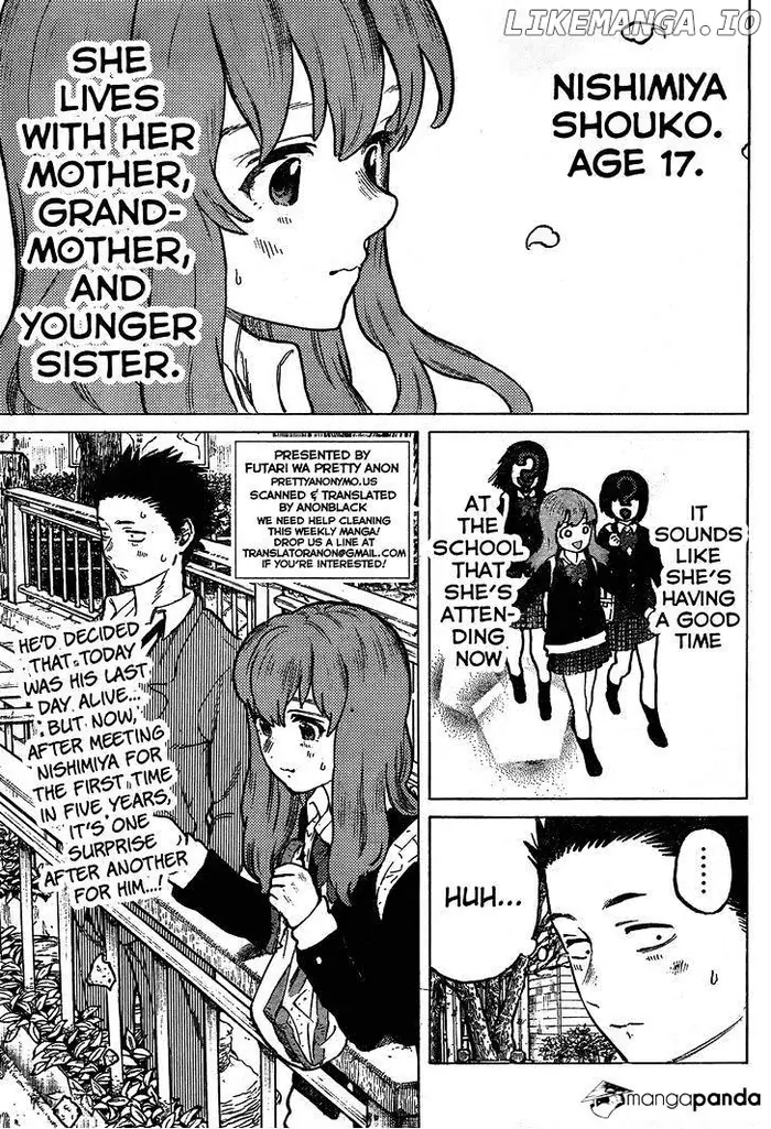 A Silent Voice Manga - Chapter 7 - Page 2