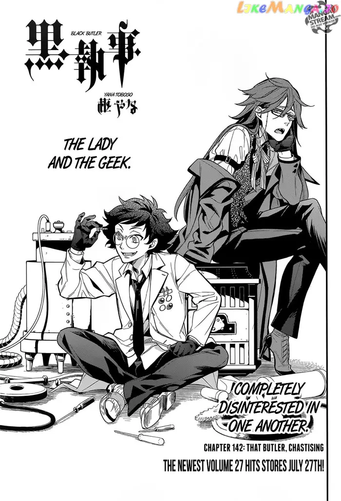 Black Butler - Chapter 142 - Page 1