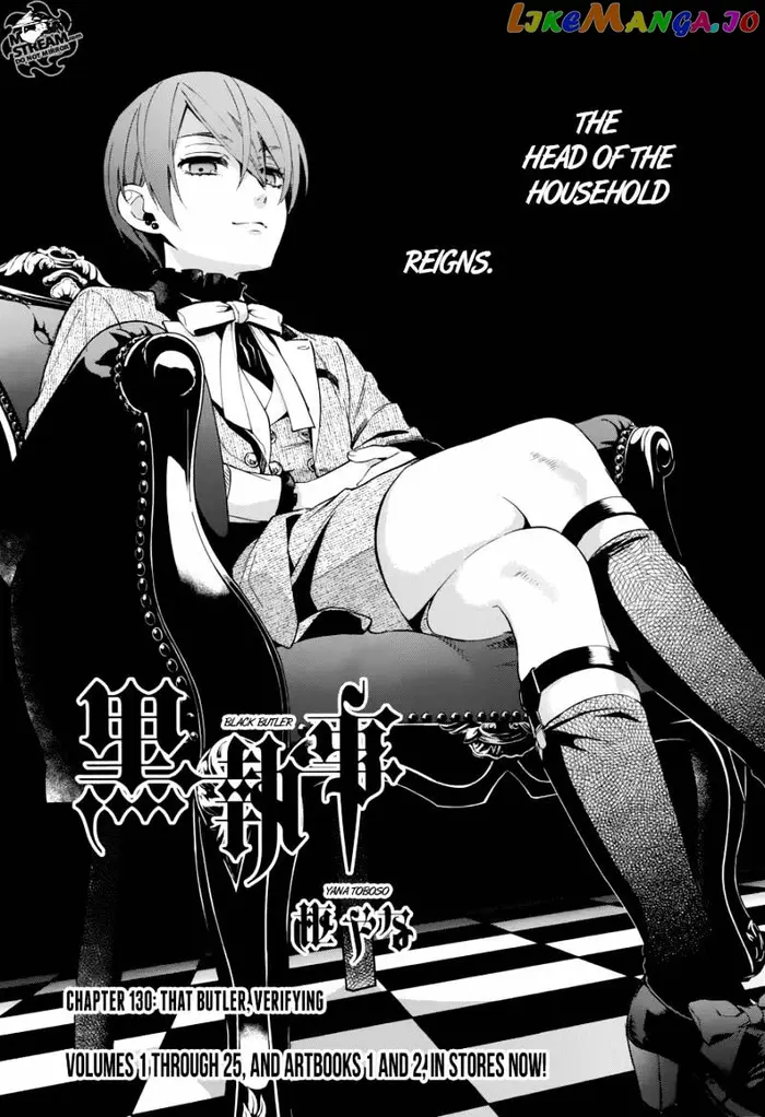 Black Butler - Chapter 130 - Page 1