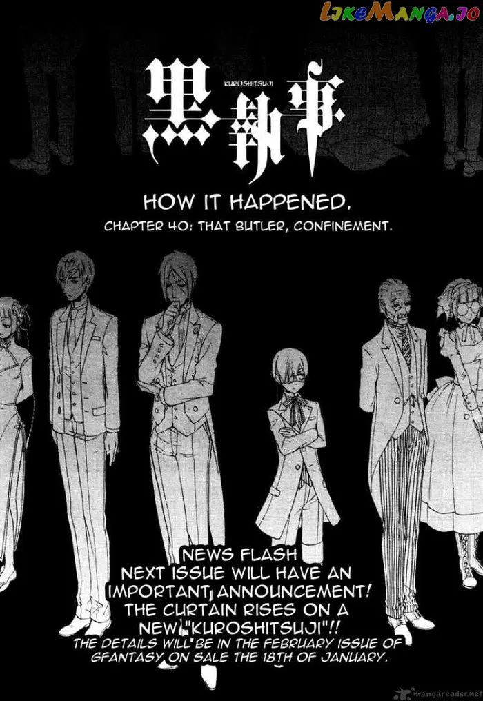 Black Butler - Chapter 40 - Page 1