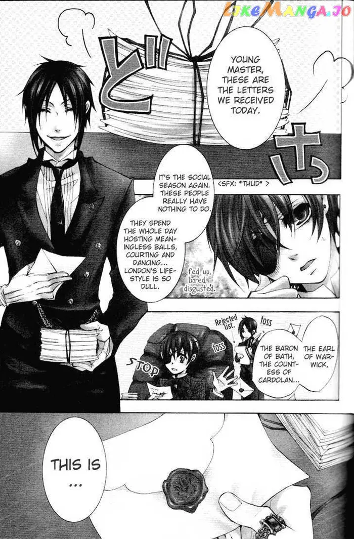 Black Butler - Chapter 6 - Page 1