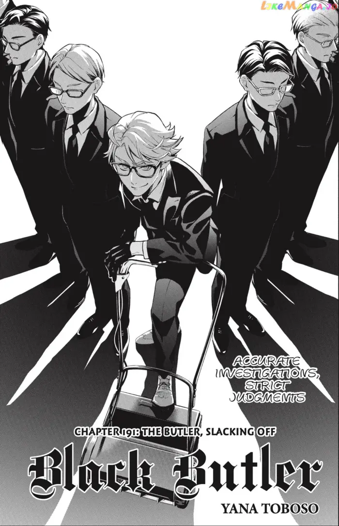 Black Butler - Chapter 191 - Page 1