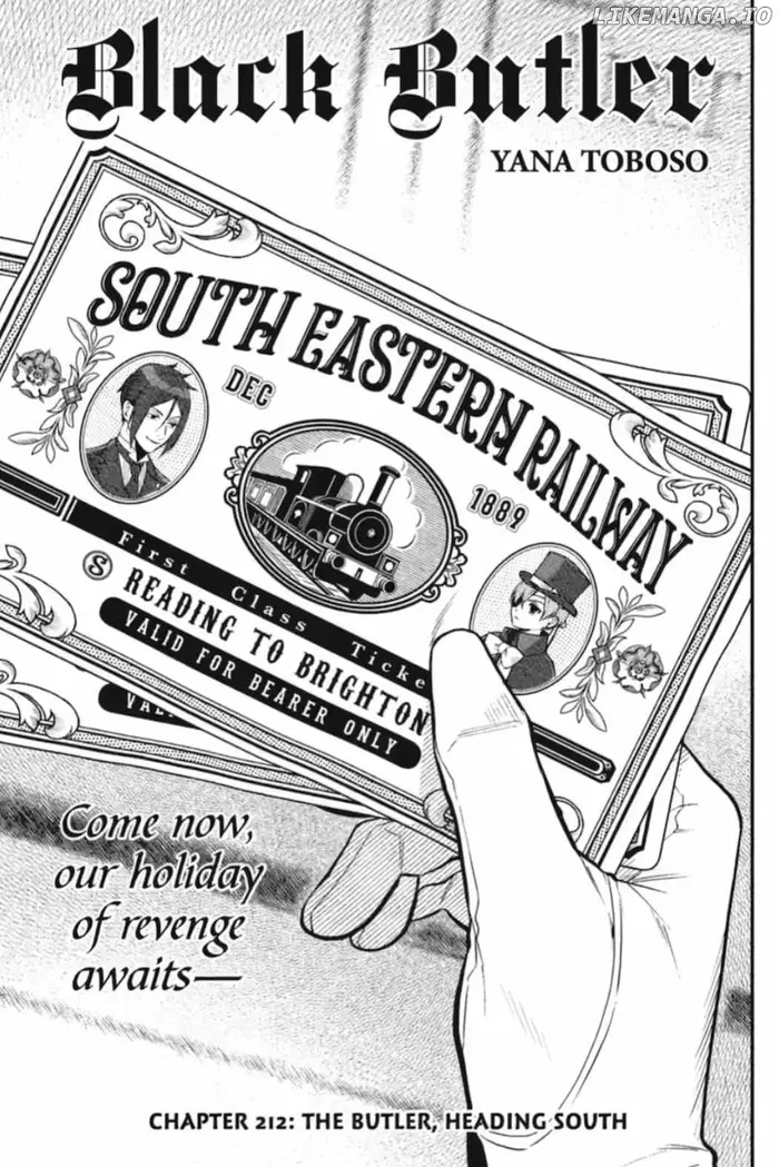 Black Butler - Chapter 212 - Page 1