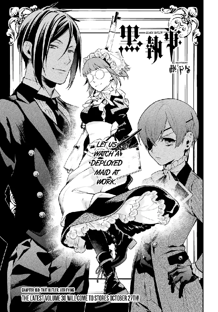 Black Butler - Chapter 168 - Page 1