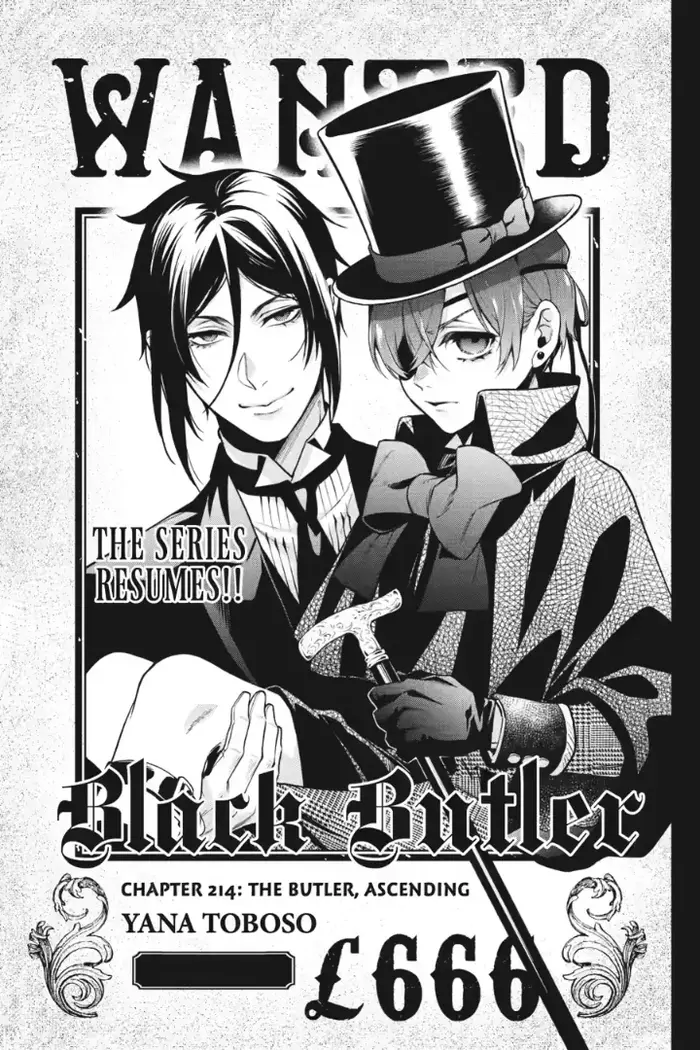 Black Butler - Chapter 214 - Page 1