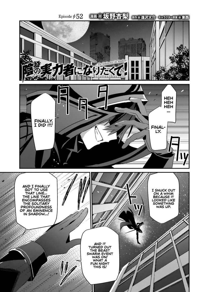 The Eminence in Shadow - Chapter 52 - Page 3